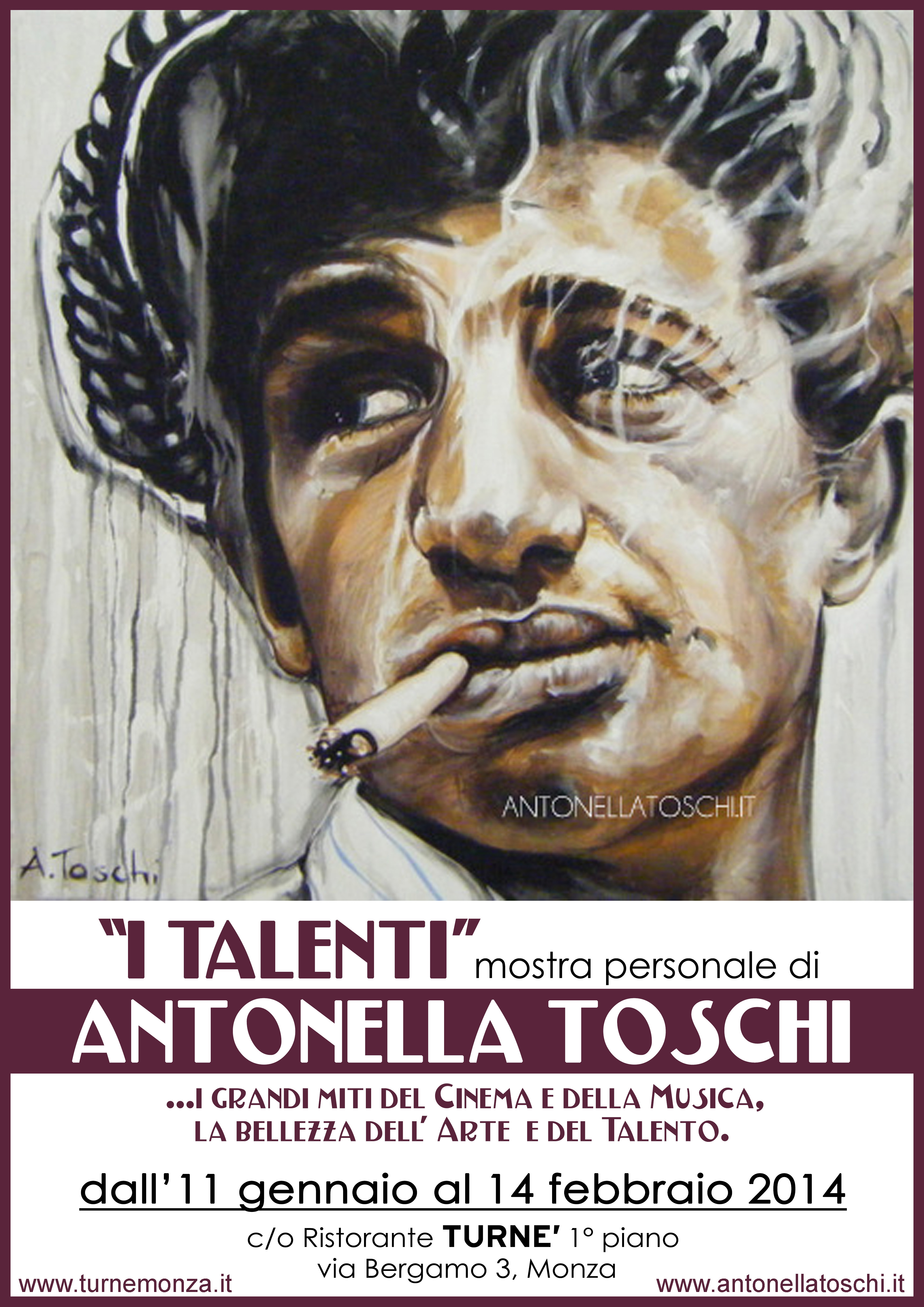 Exhibition ''I talenti'' | Turné Monza 11 genn - 28 febb 2014